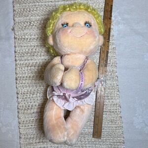 Vintage 1985 Keener Hallmark Precious Hugs Hugga Bunch Plush Doll 17" Blonde